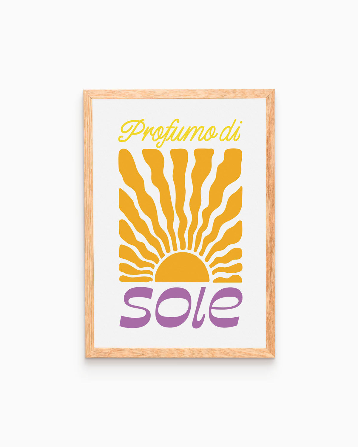 Poster Profumo di Sole