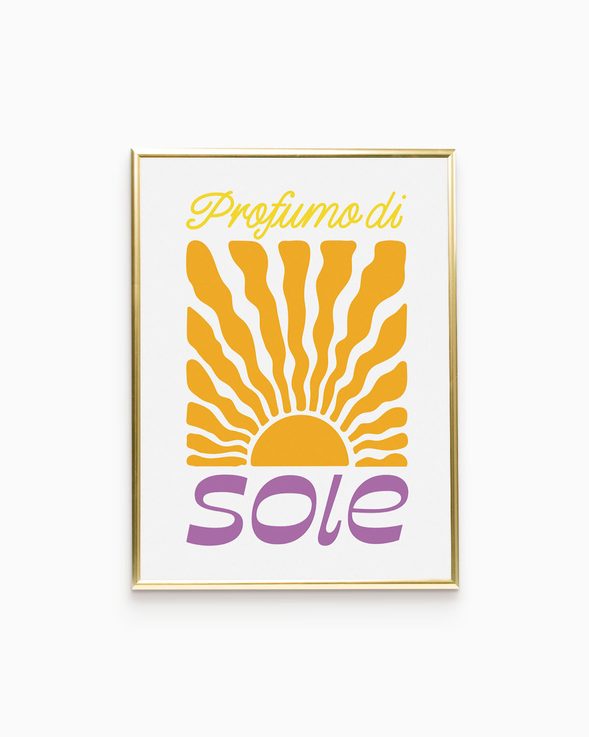 Poster Profumo di Sole