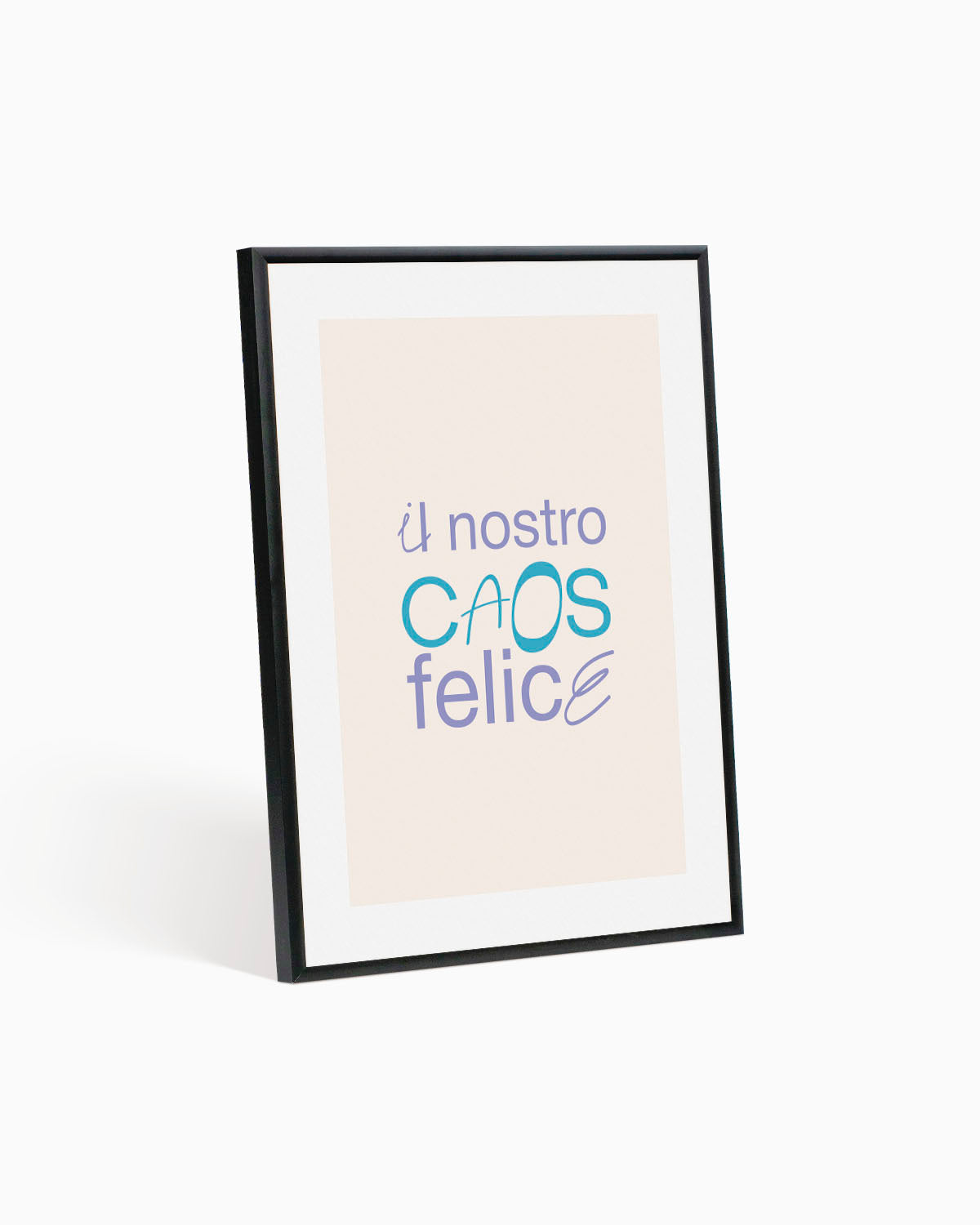 Poster Il nostro caos felice