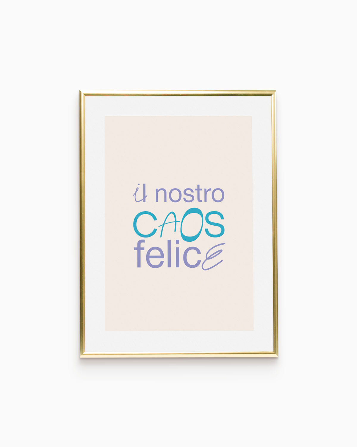 Poster Il nostro caos felice