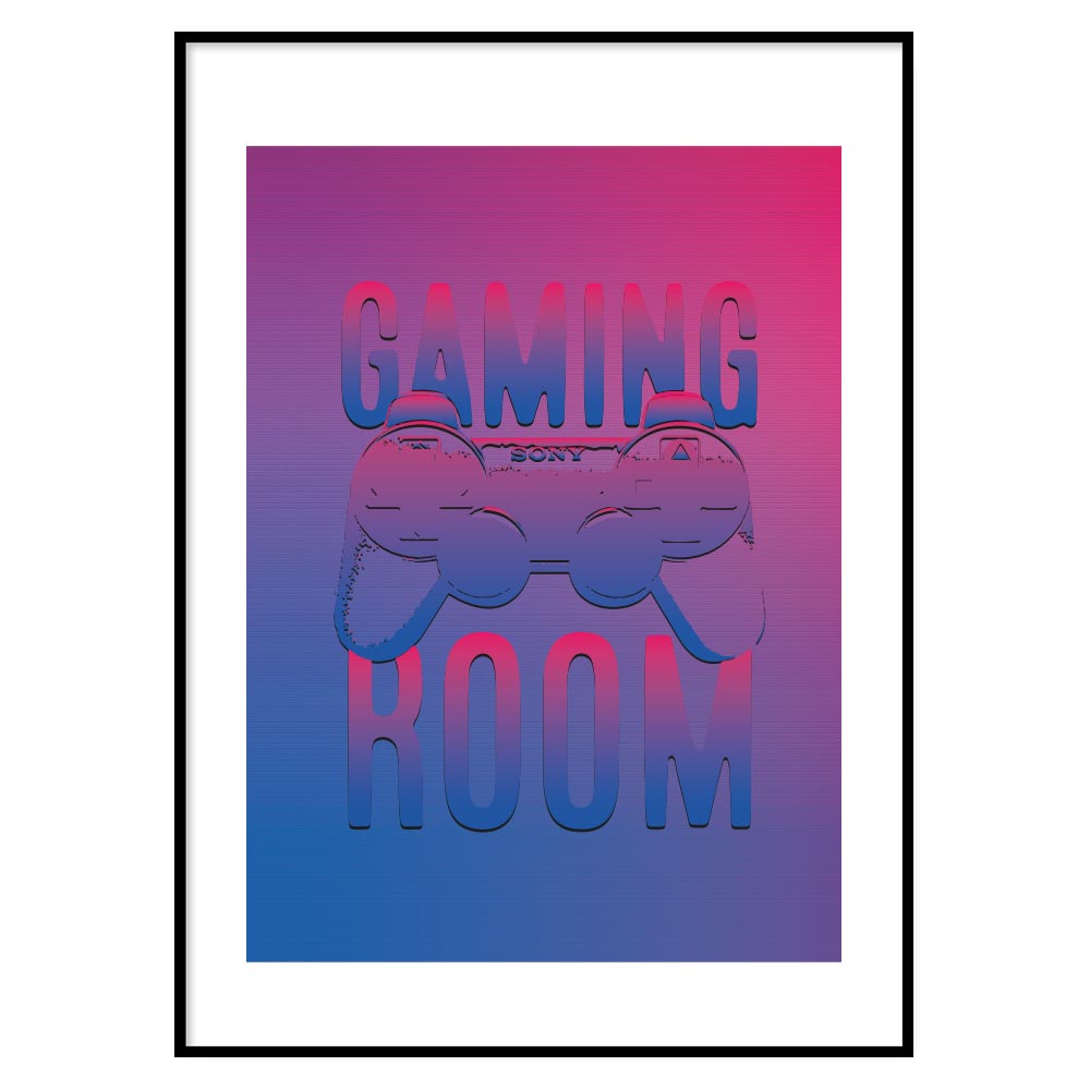Poster Gaming room