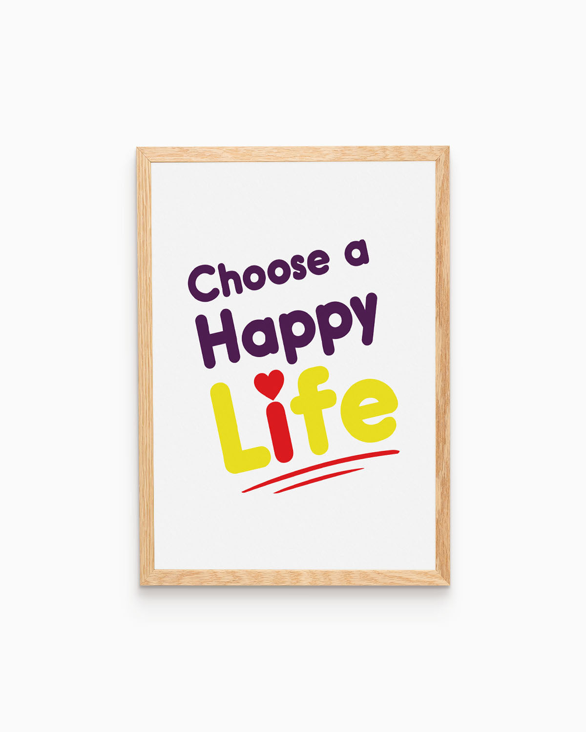 Poster Choose a Happy Life