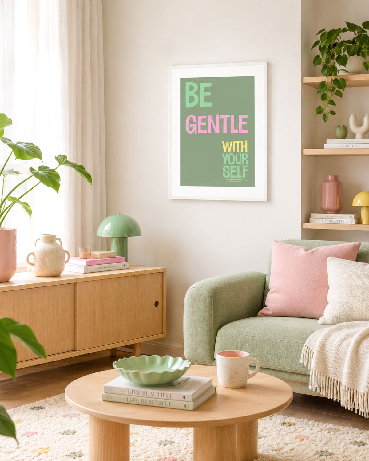 Poster Be Gentle With Yourself