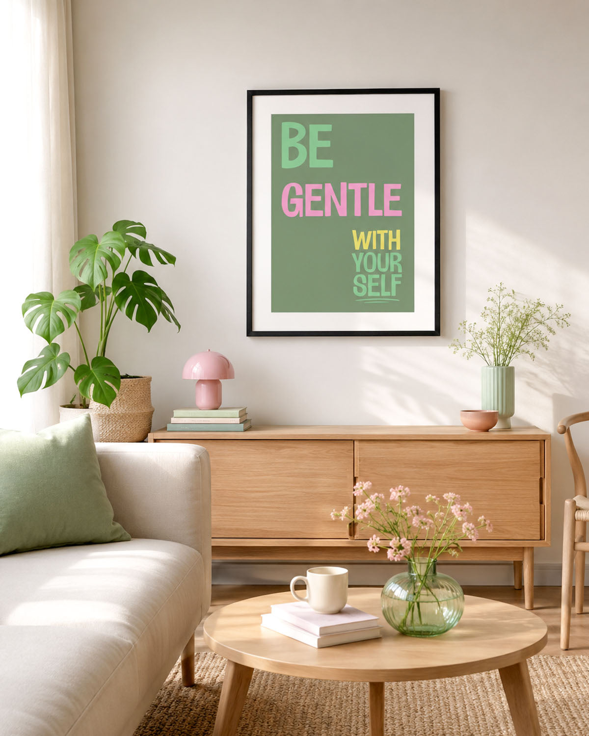 Poster Be Gentle With Yourself
