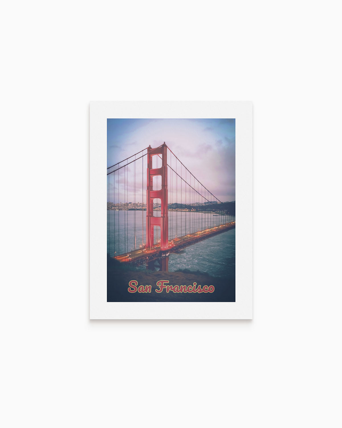 Poster city San Francisco