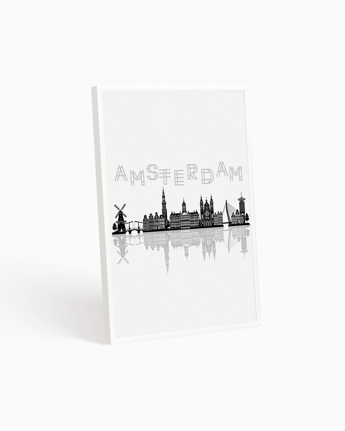 Poster Skyline Amsterdam