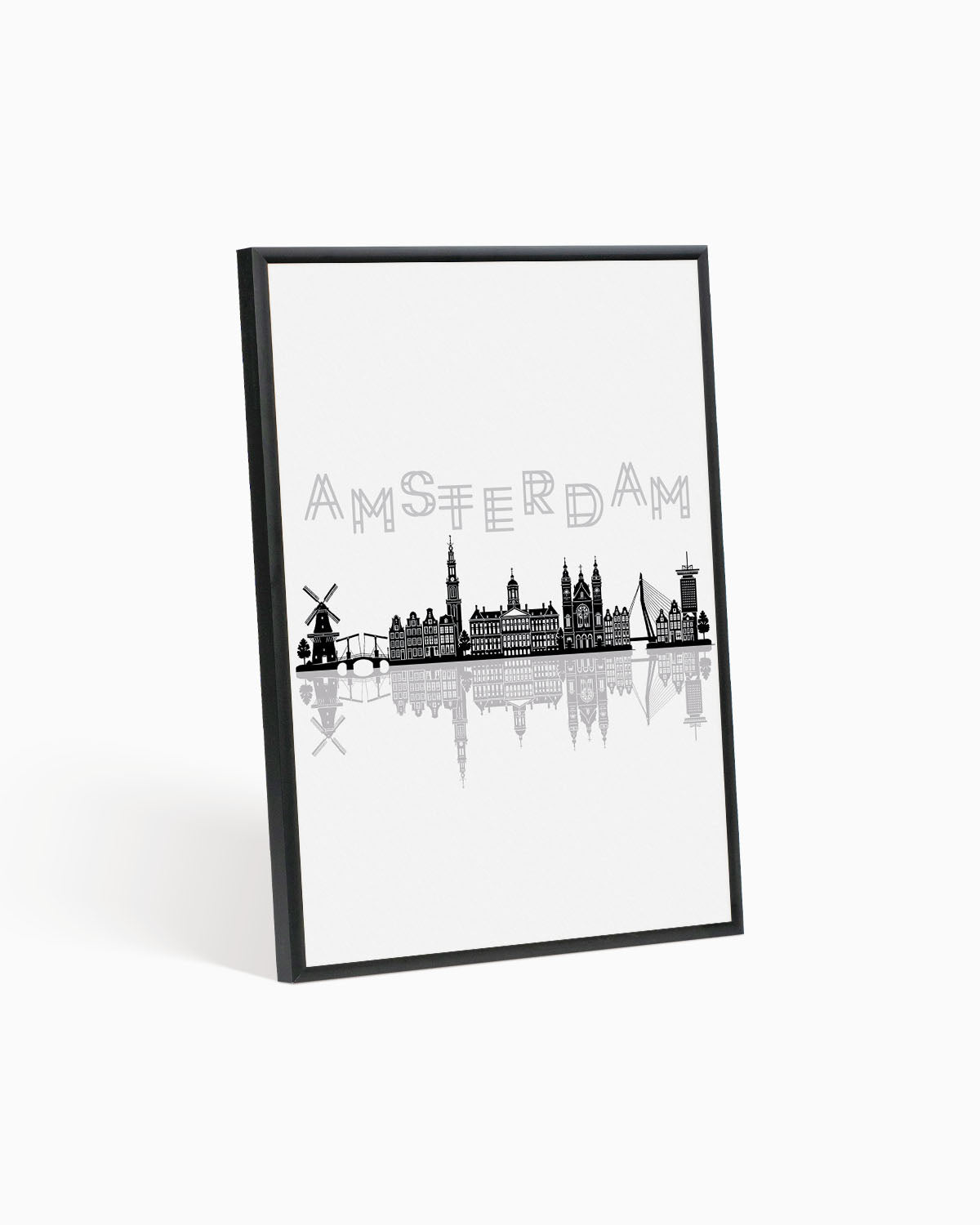 Poster Skyline Amsterdam