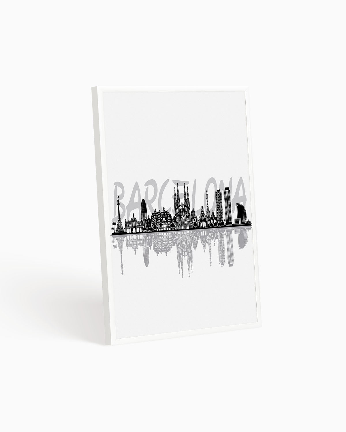 Poster Skyline Barcellona