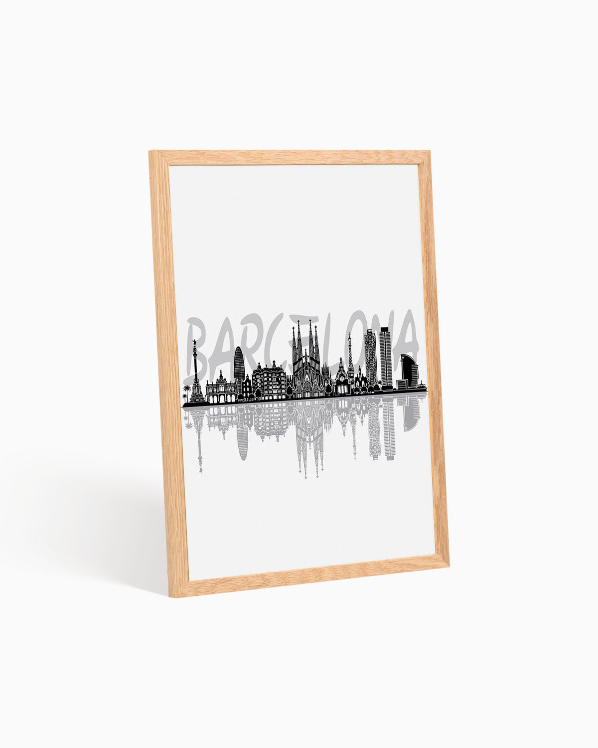 Poster Skyline Barcellona