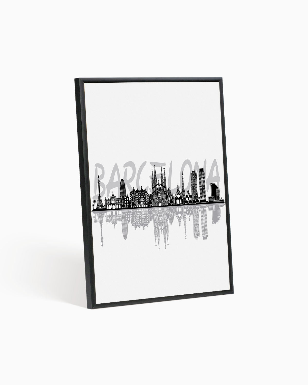 Poster Skyline Barcellona