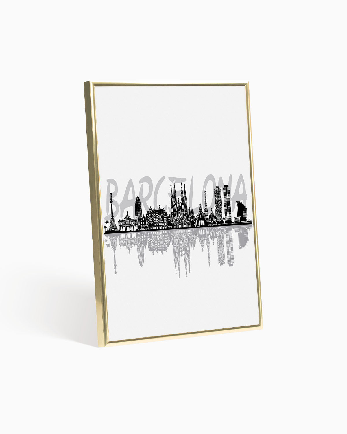 Poster Skyline Barcellona