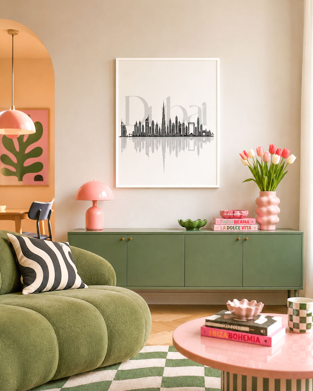 Poster Skyline Dubai