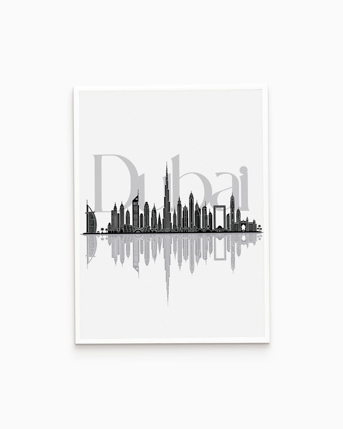 Poster Skyline Dubai