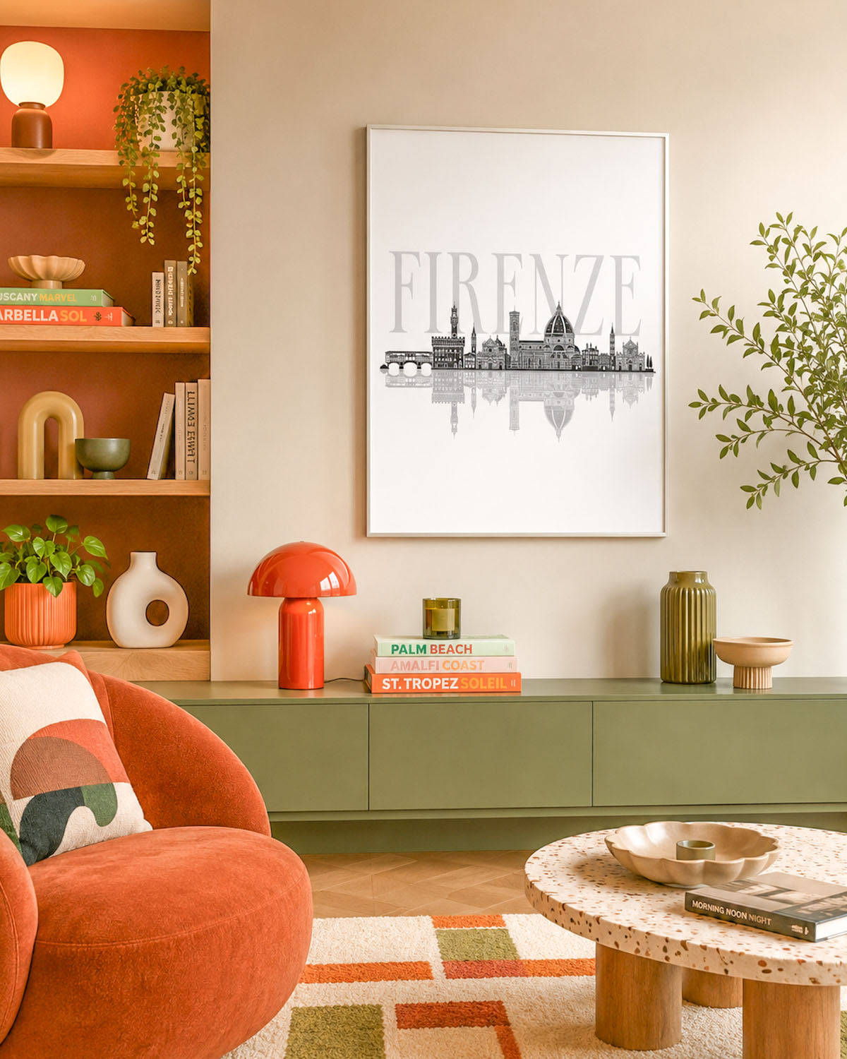 Poster Skyline Firenze