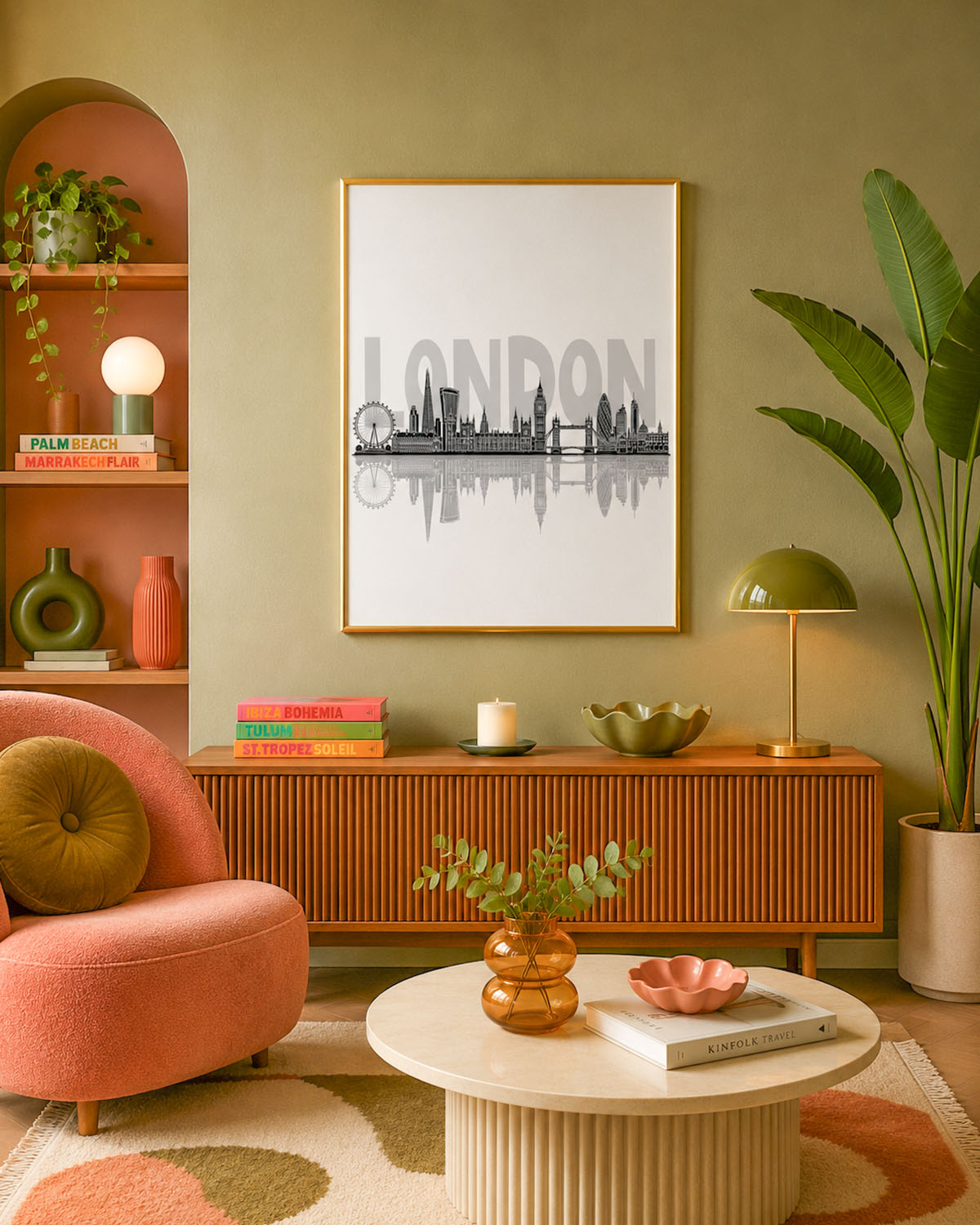 Poster Skyline Londra