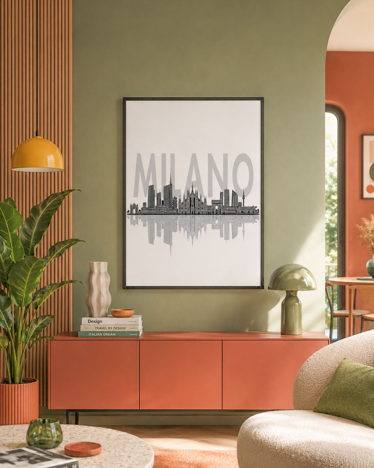 Poster Skyline Milano