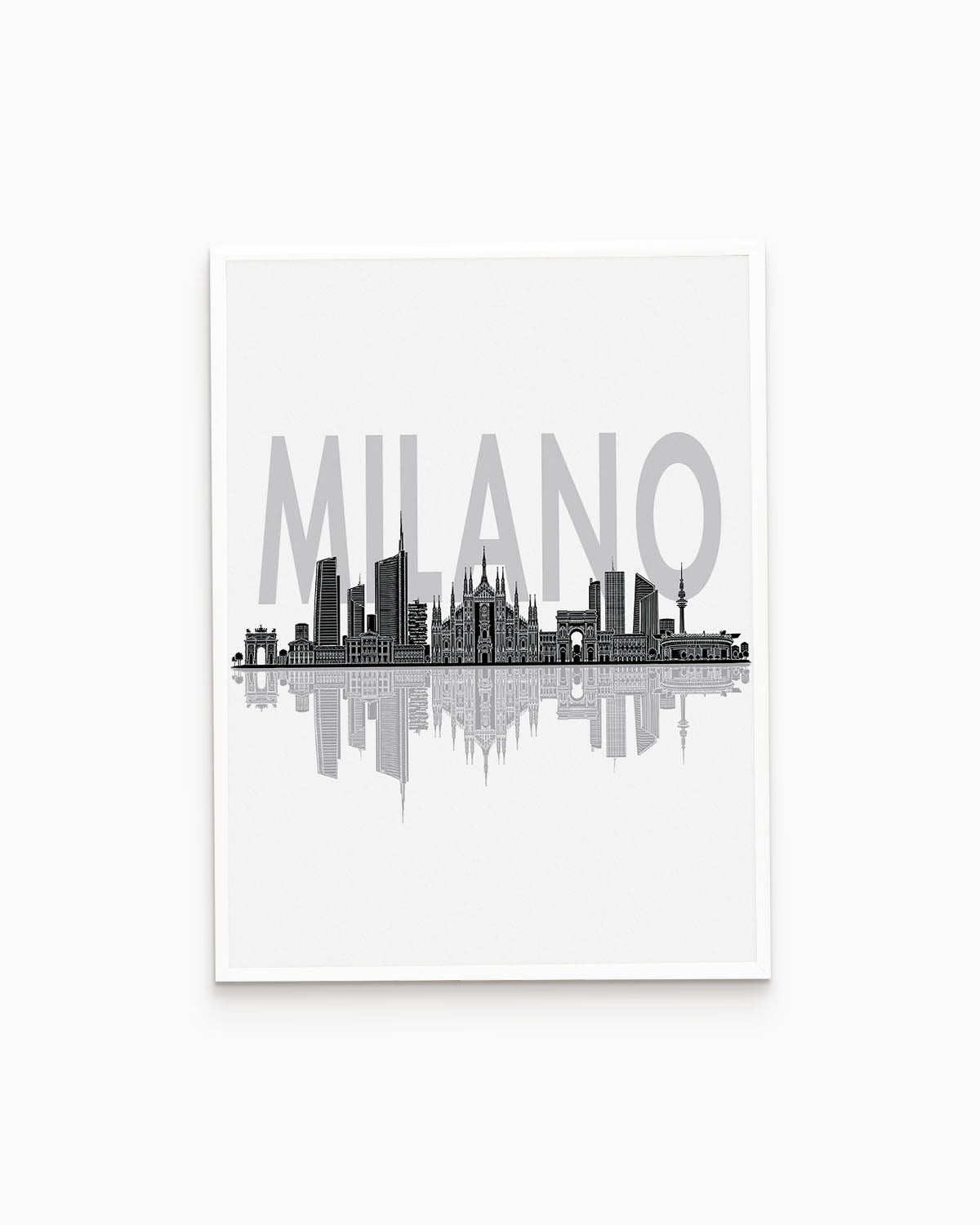 Poster Skyline Milano