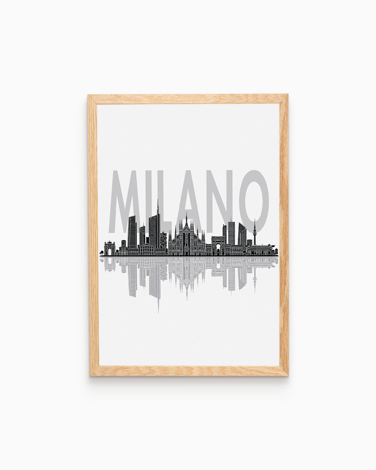 Poster Skyline Milano