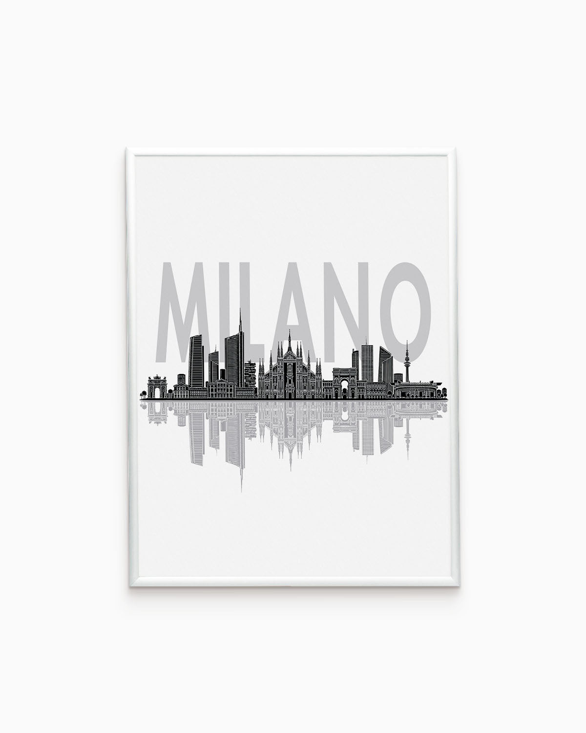 Poster Skyline Milano