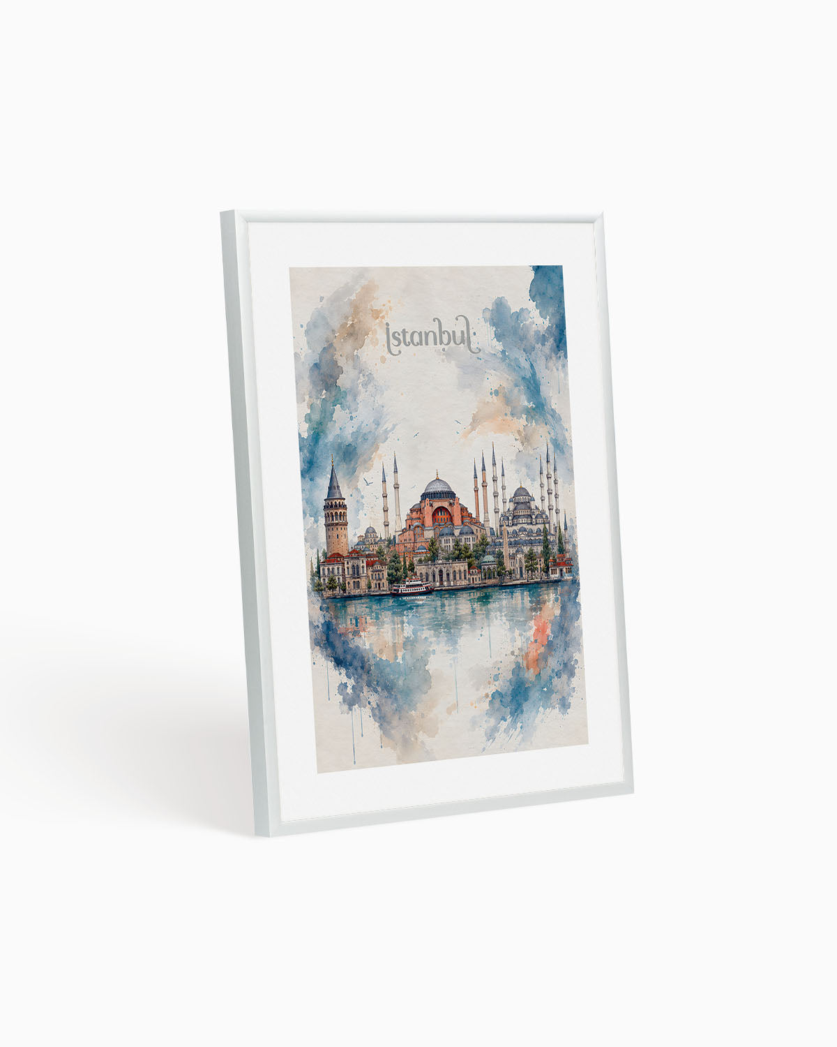 Poster city artistic Istanbul