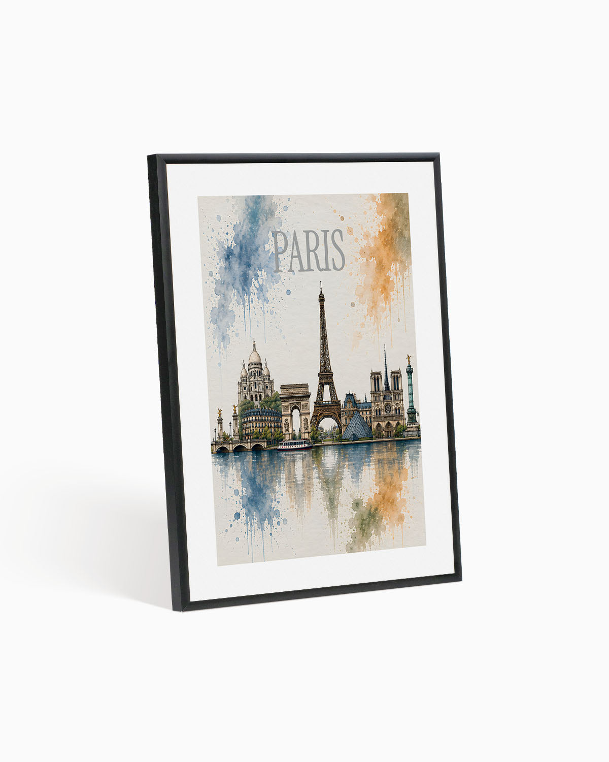 Poster city artistic Parigi