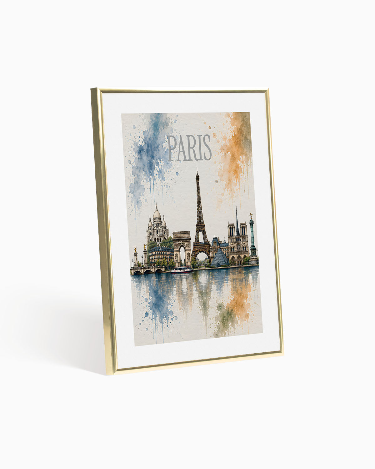 Poster city artistic Parigi