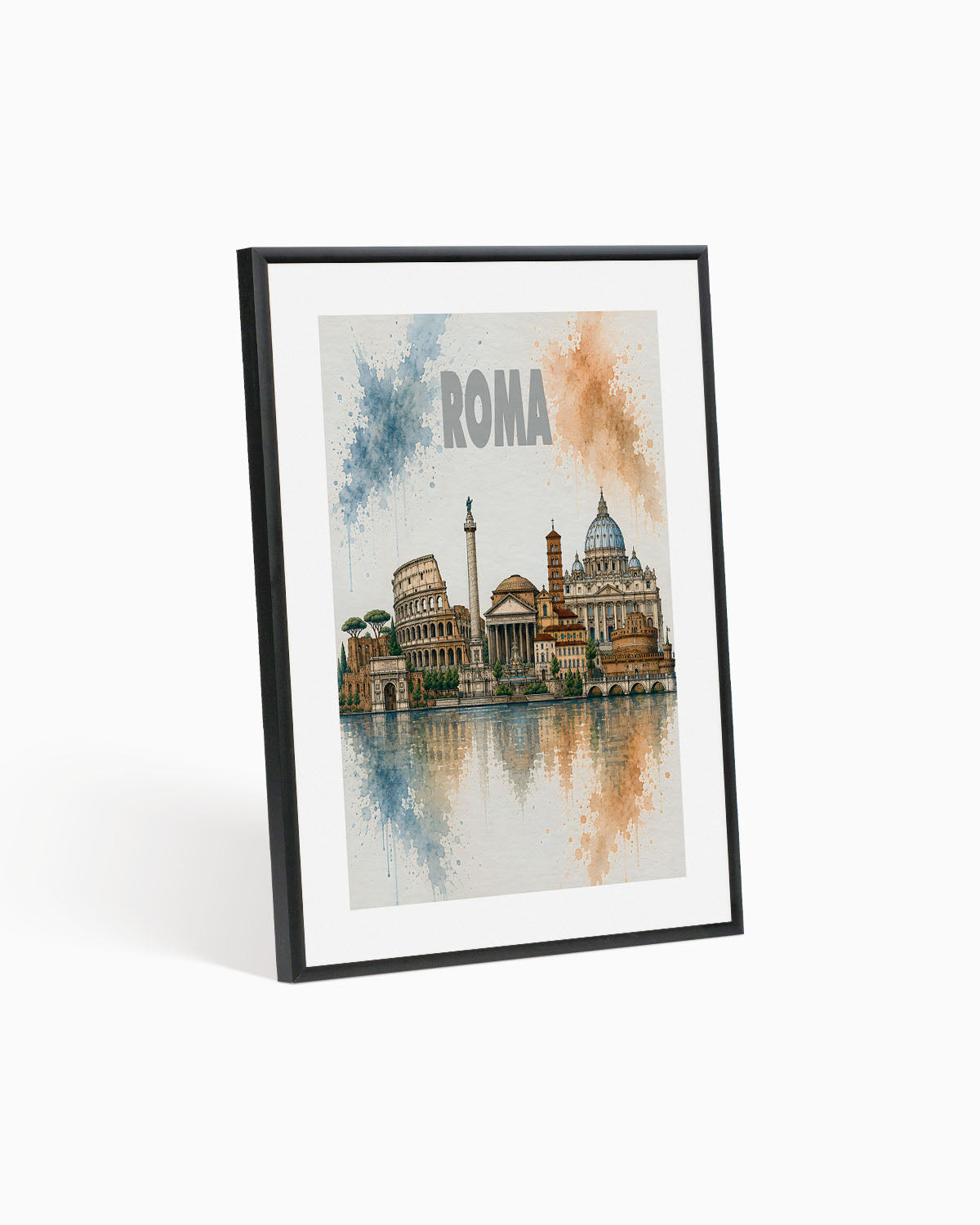 Poster city artistic Roma