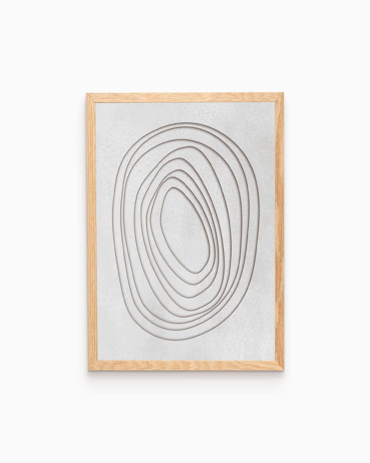 poster astratto concentrico, decorazione casa ideale per ambienti moderni