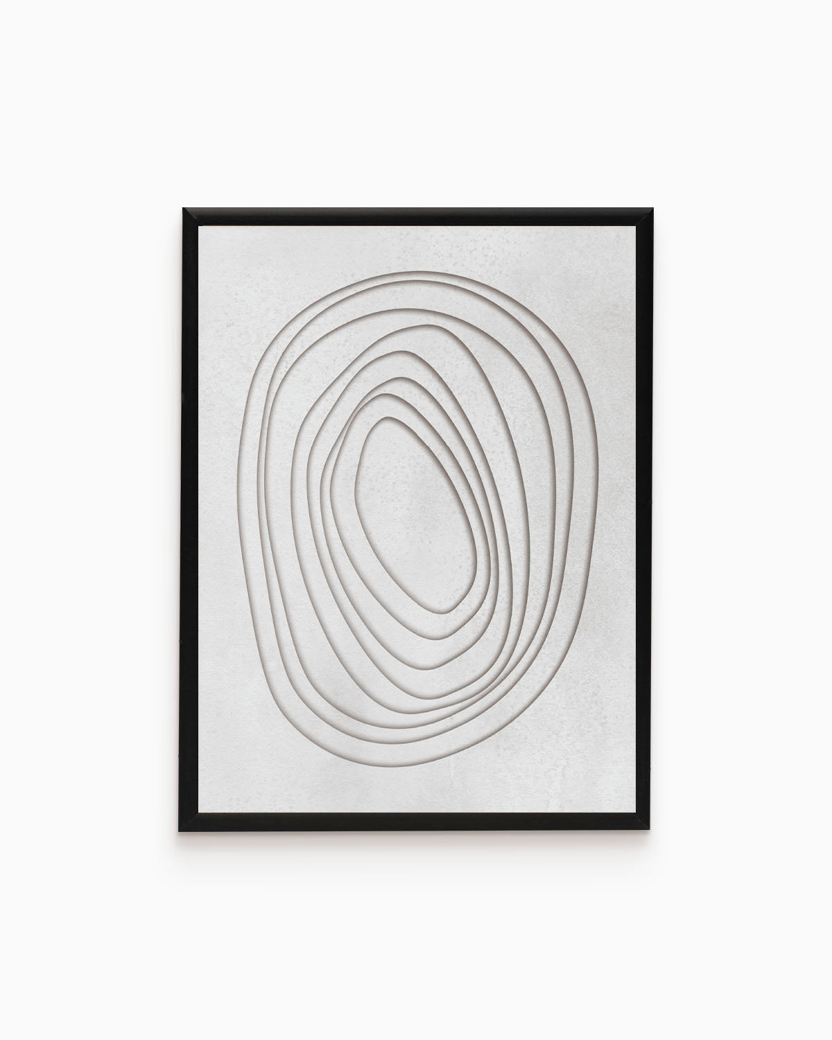 poster astratto concentrico, decorazione casa ideale per ambienti moderni