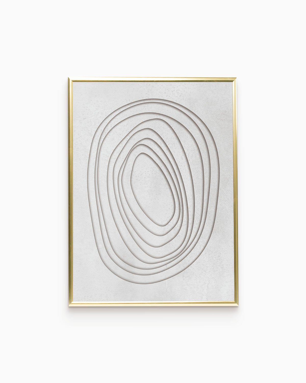 poster astratto concentrico, decorazione casa ideale per ambienti moderni