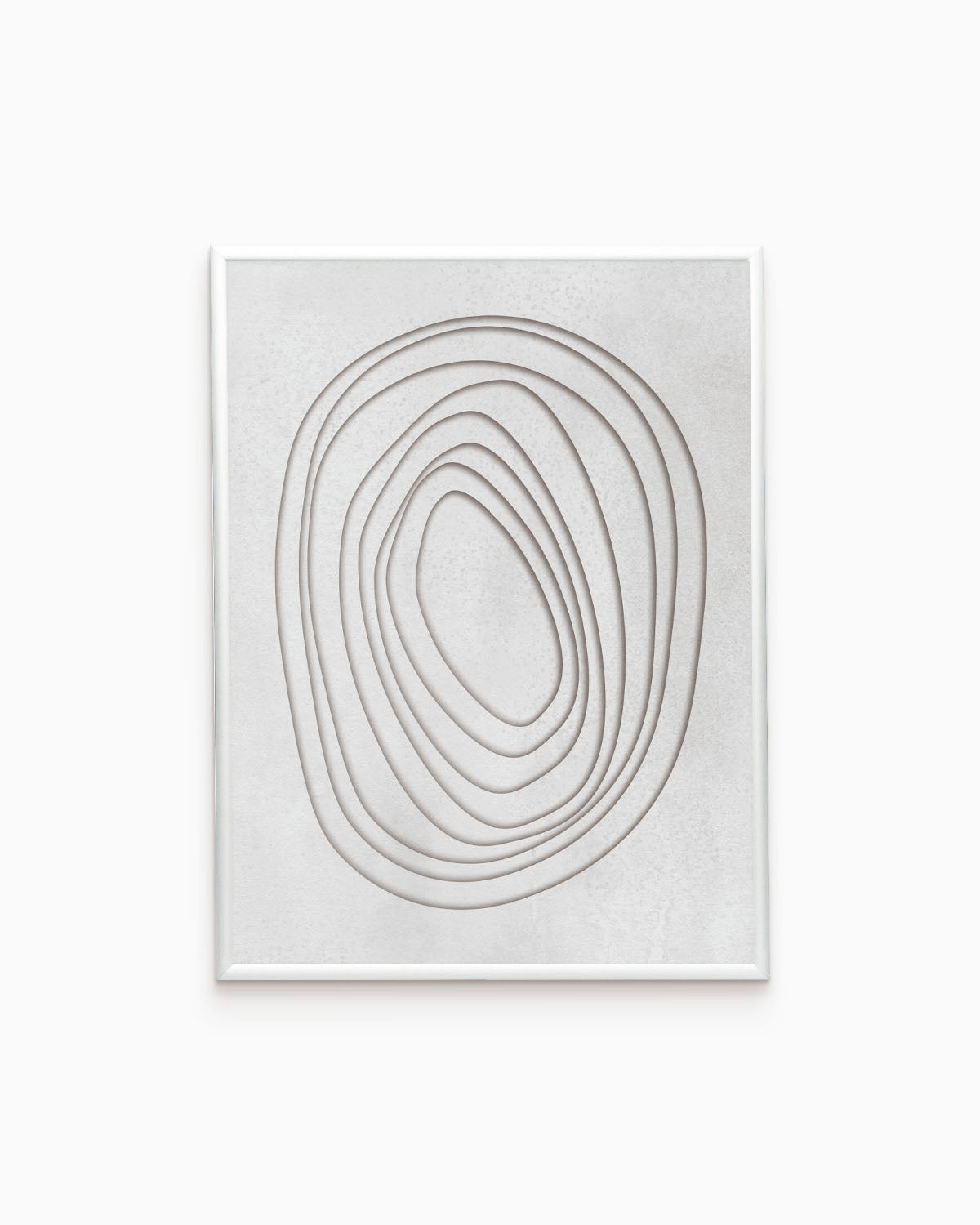 poster astratto concentrico, decorazione casa ideale per ambienti moderni