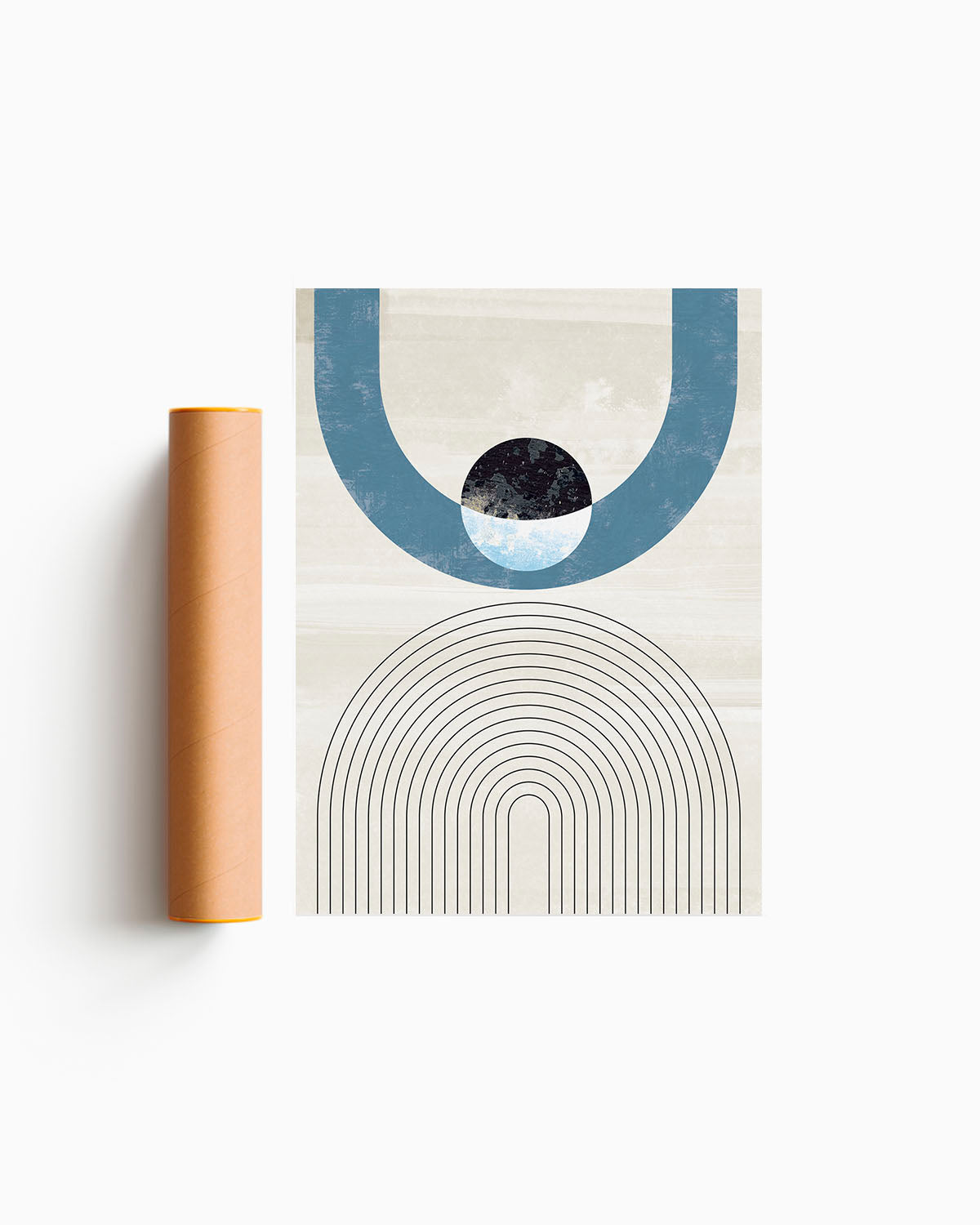 poster astratto sospeso, decorazione casa ideale per ambienti moderni