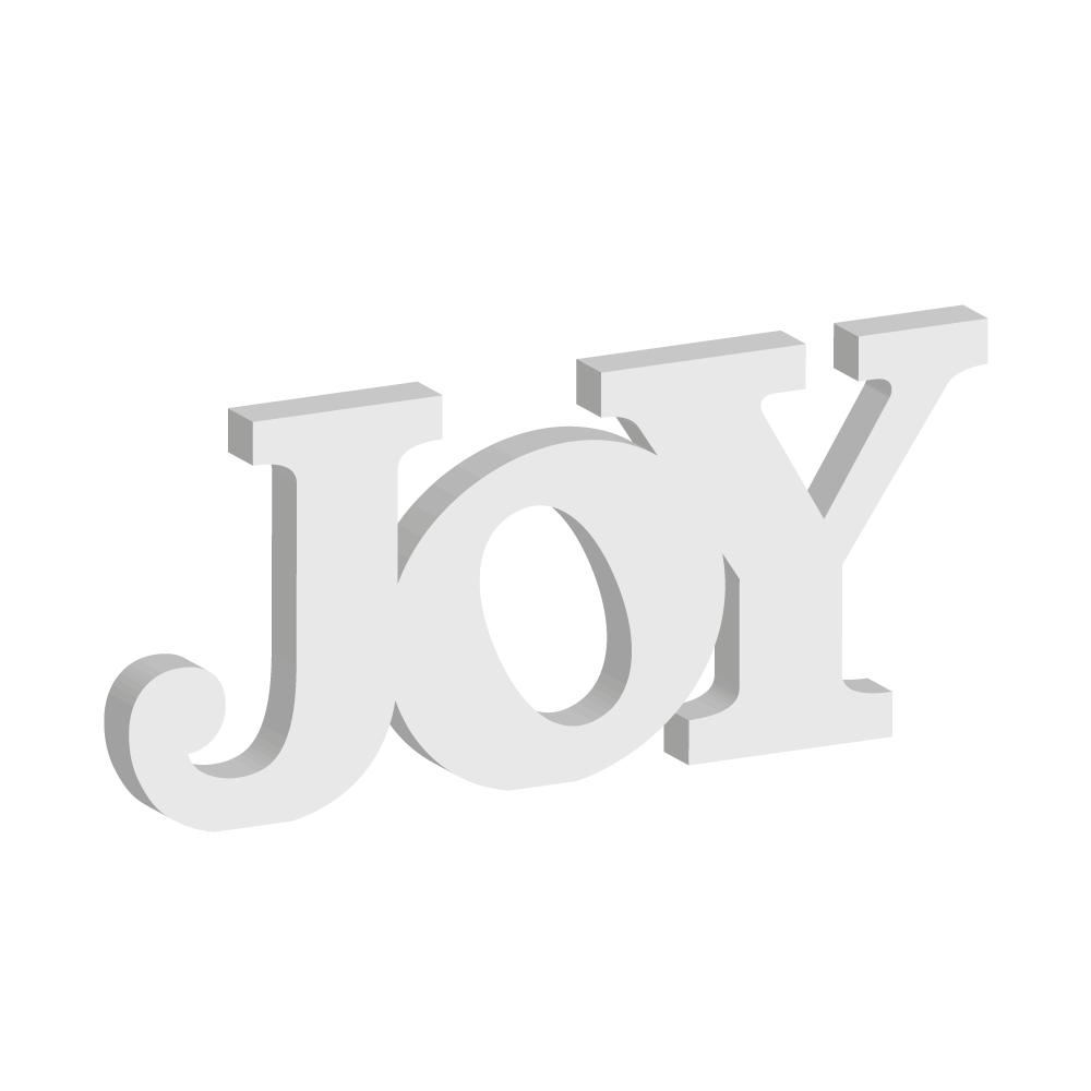 Targa in Legno - Joy