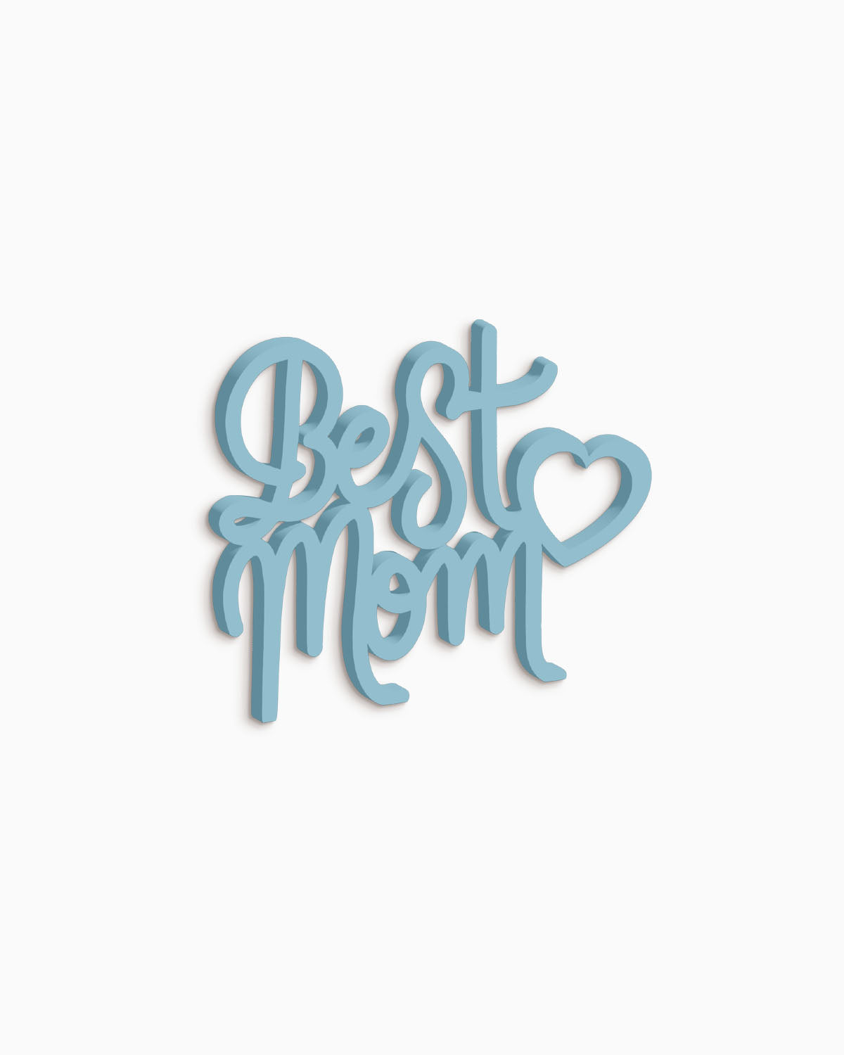 Targa in Legno Best Mom