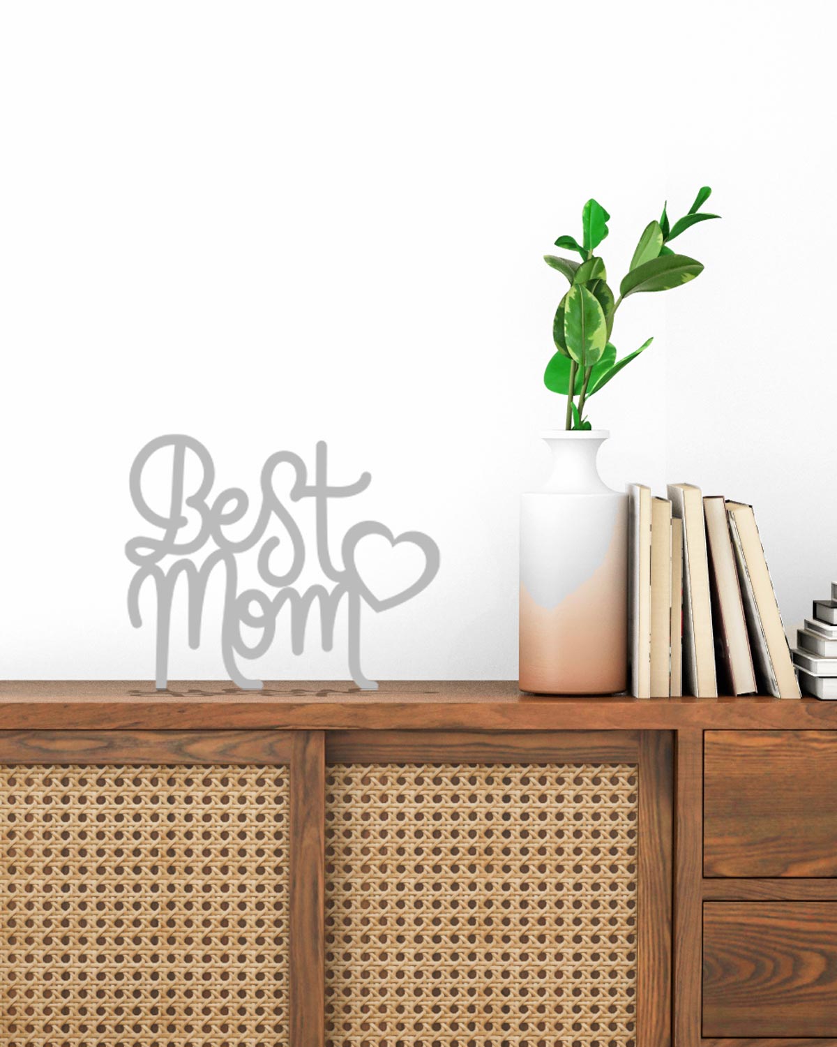 Targa in Legno Best Mom