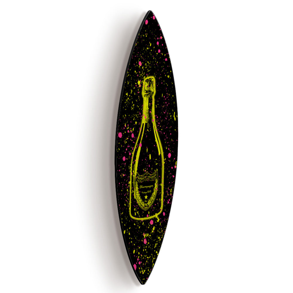 Round noticeboard shelf