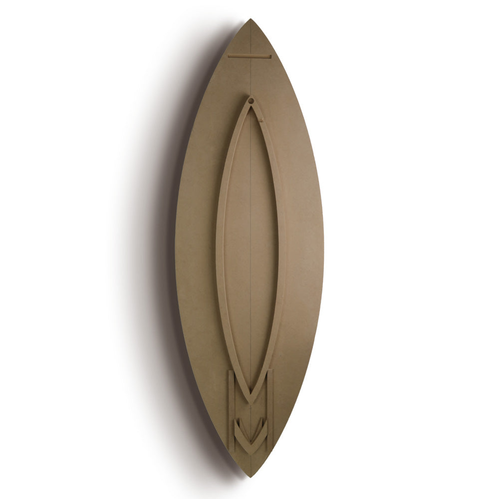 Surfboard Iconic Yellow