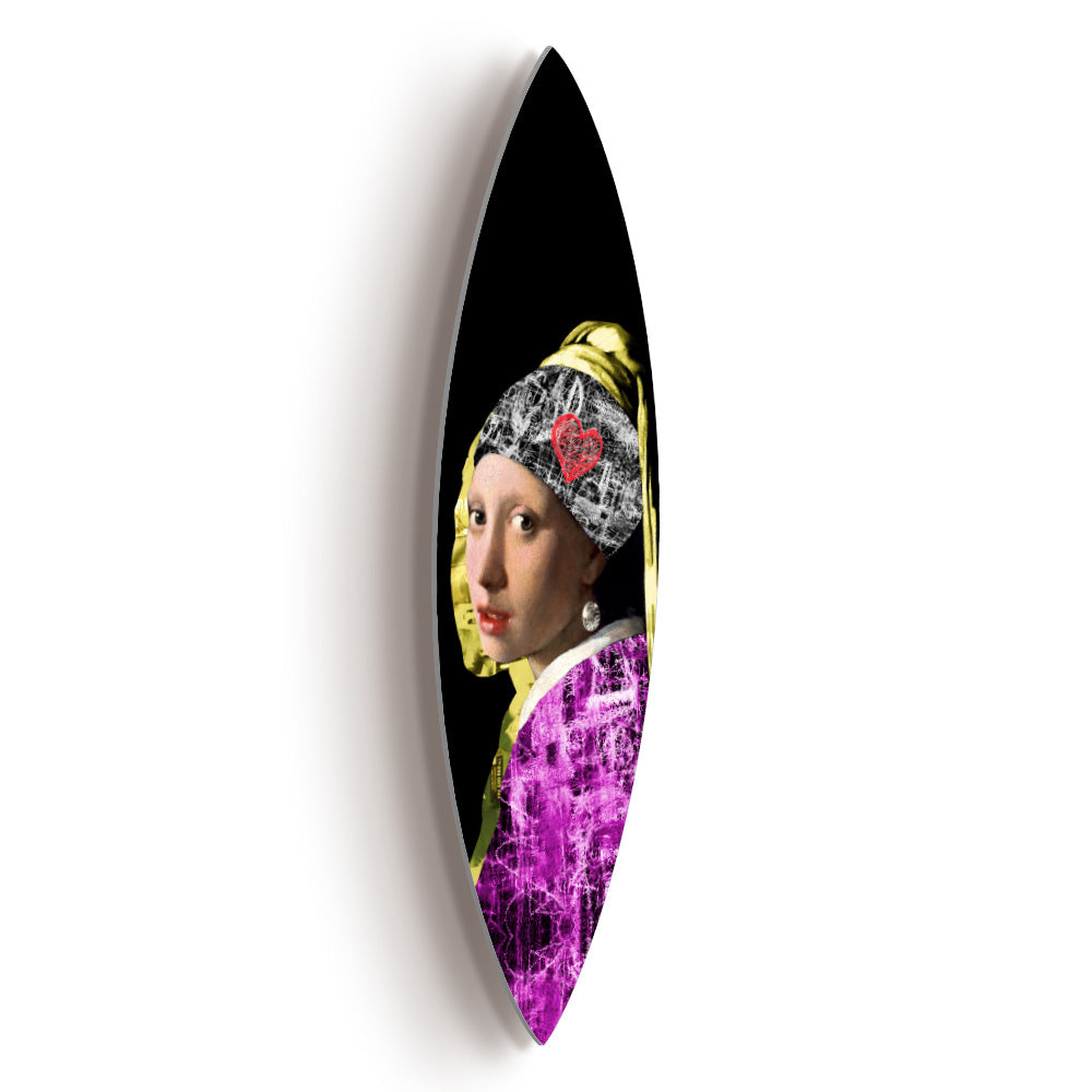 Surfboard Grunge pearl
