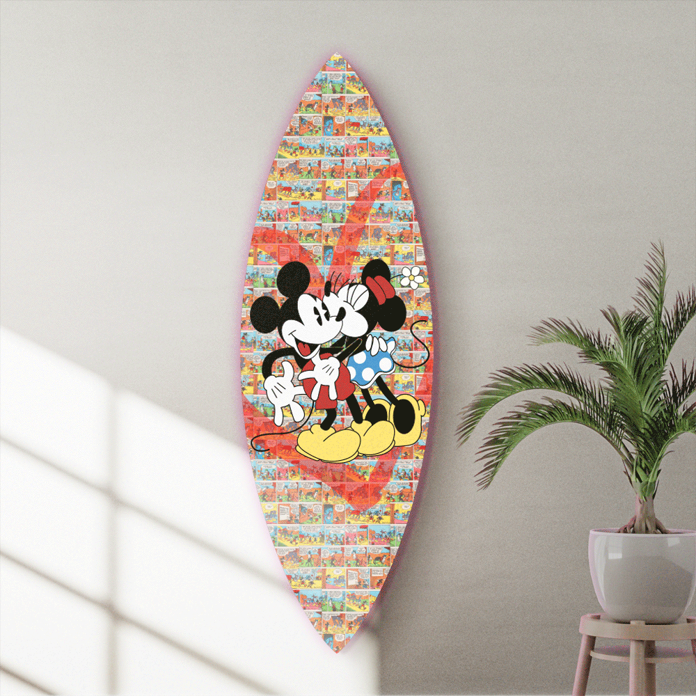 Surfboard Kiss me forever