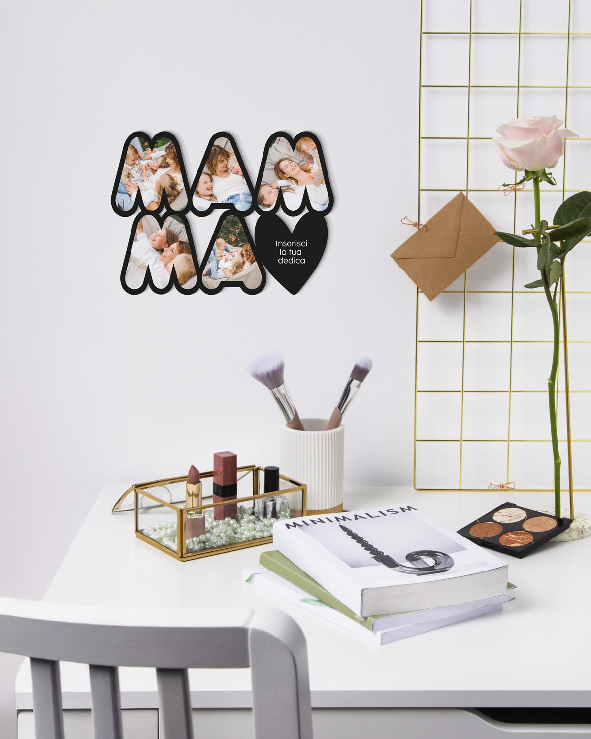 Tavoletta Mamma foto con dedica