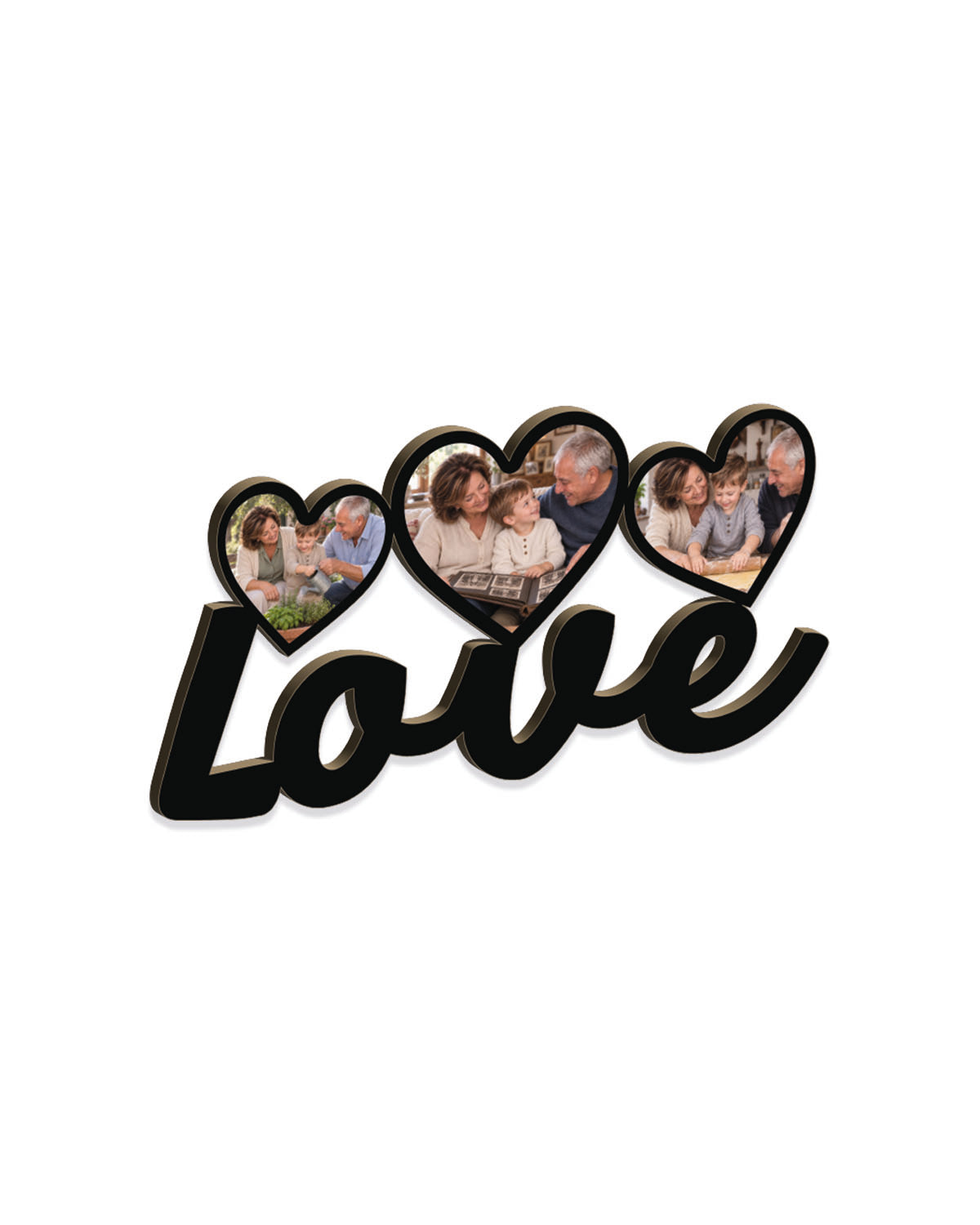 Tavoletta Love foto cuori