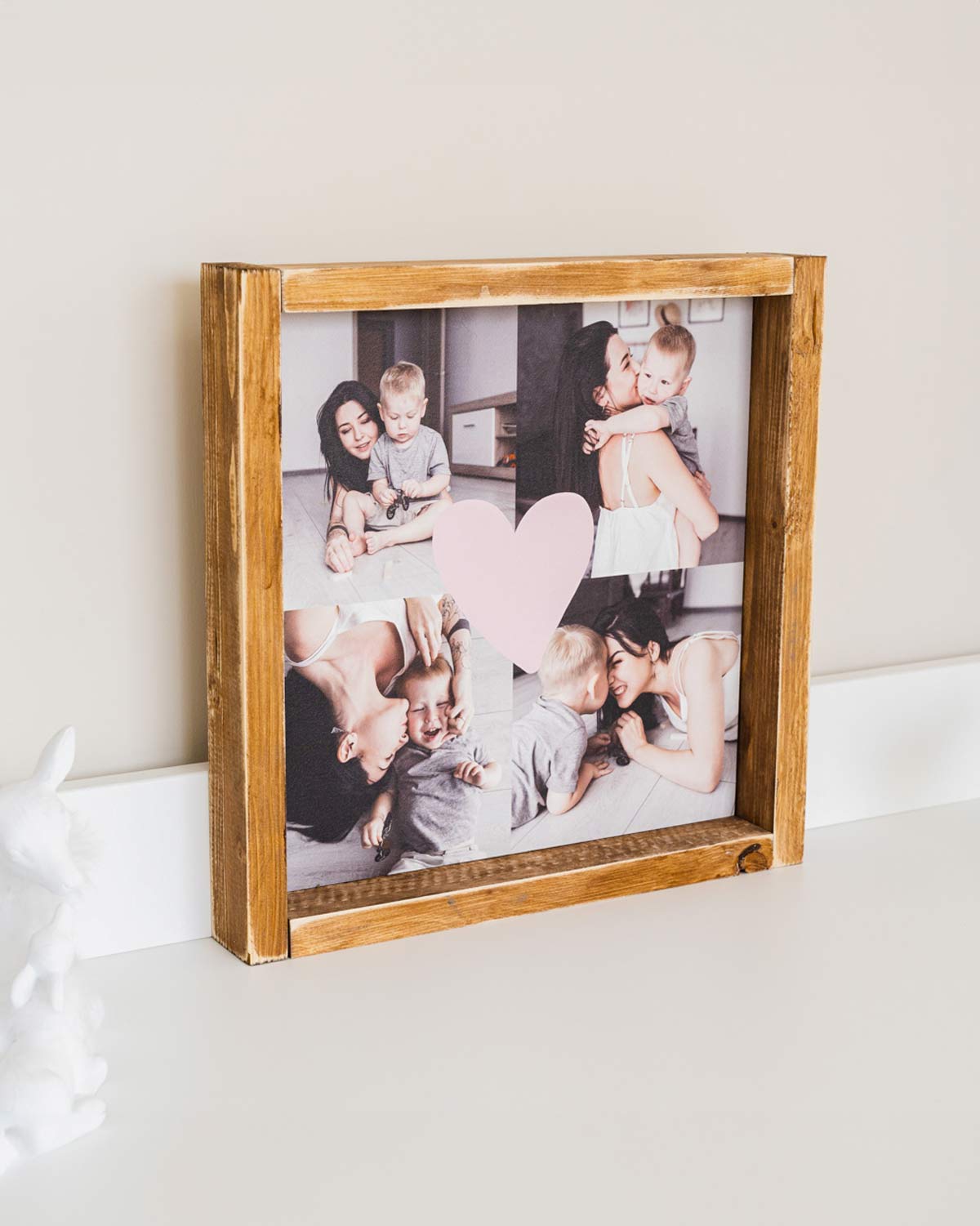 Tavoletta Love Personalizzata con Cornice in Legno