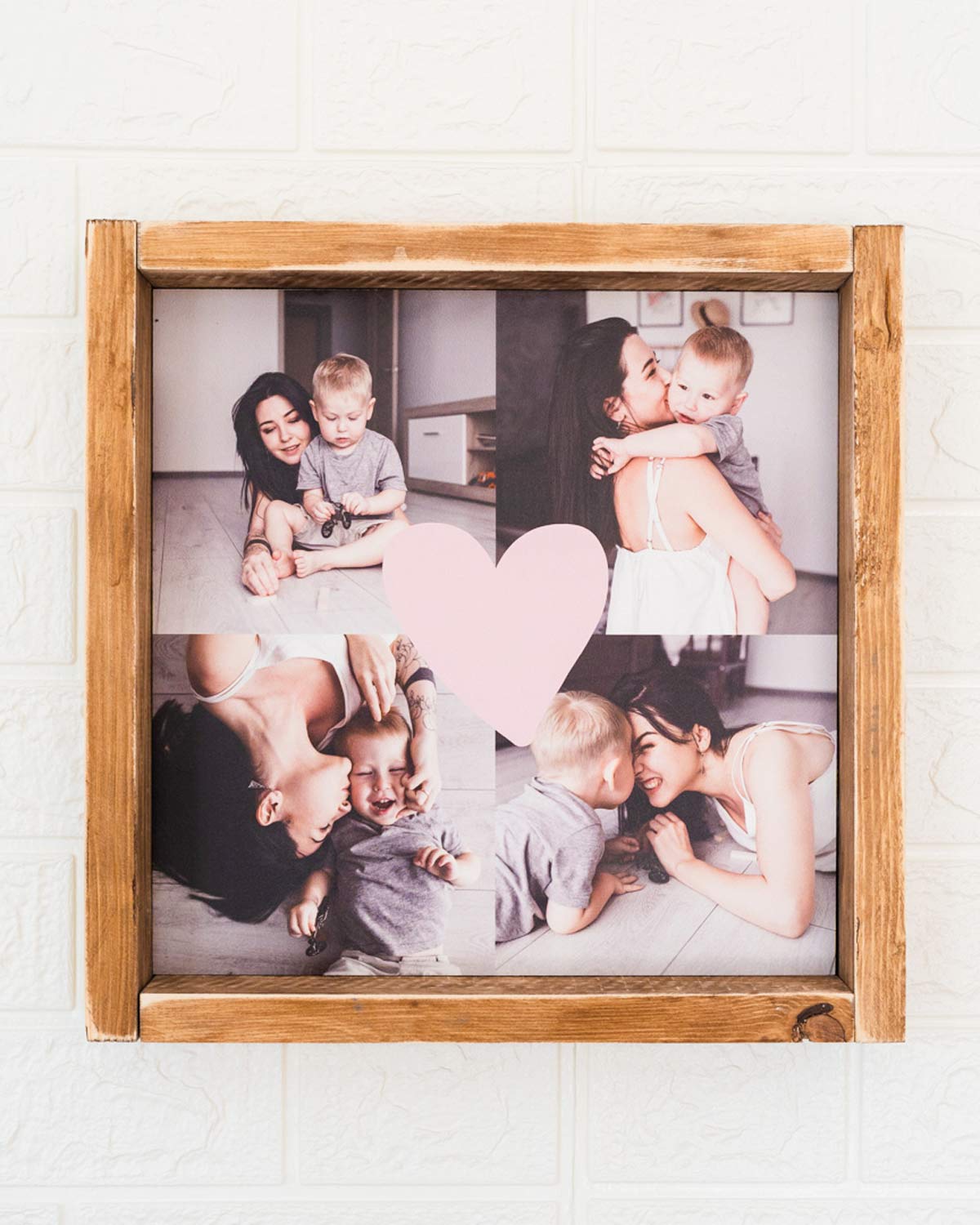 Tavoletta Love Personalizzata con Cornice in Legno