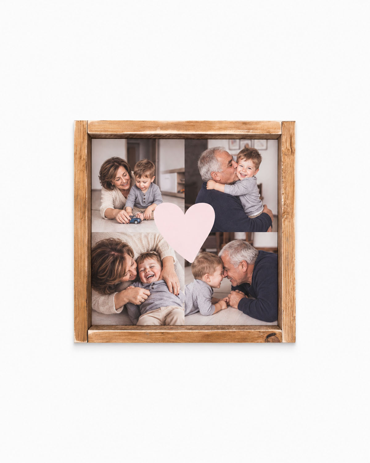 Tavoletta Love Personalizzata con Cornice in Legno