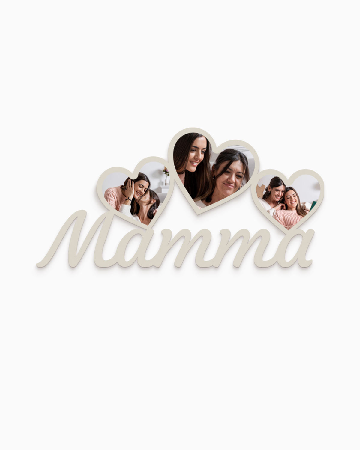 Tavoletta Mamma foto cuori