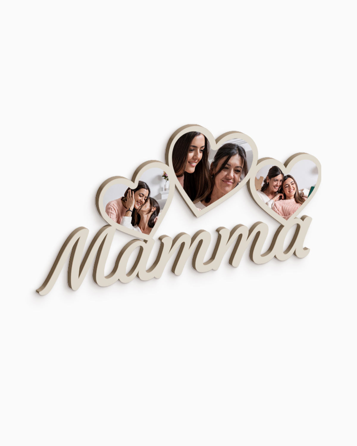 Tavoletta Mamma foto cuori