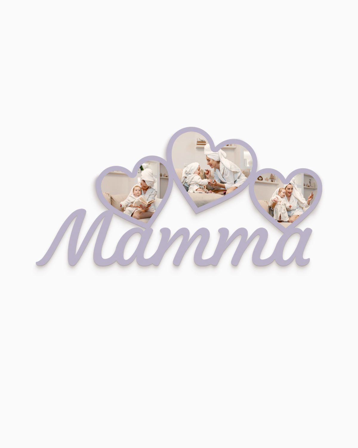 Tavoletta Mamma foto cuori