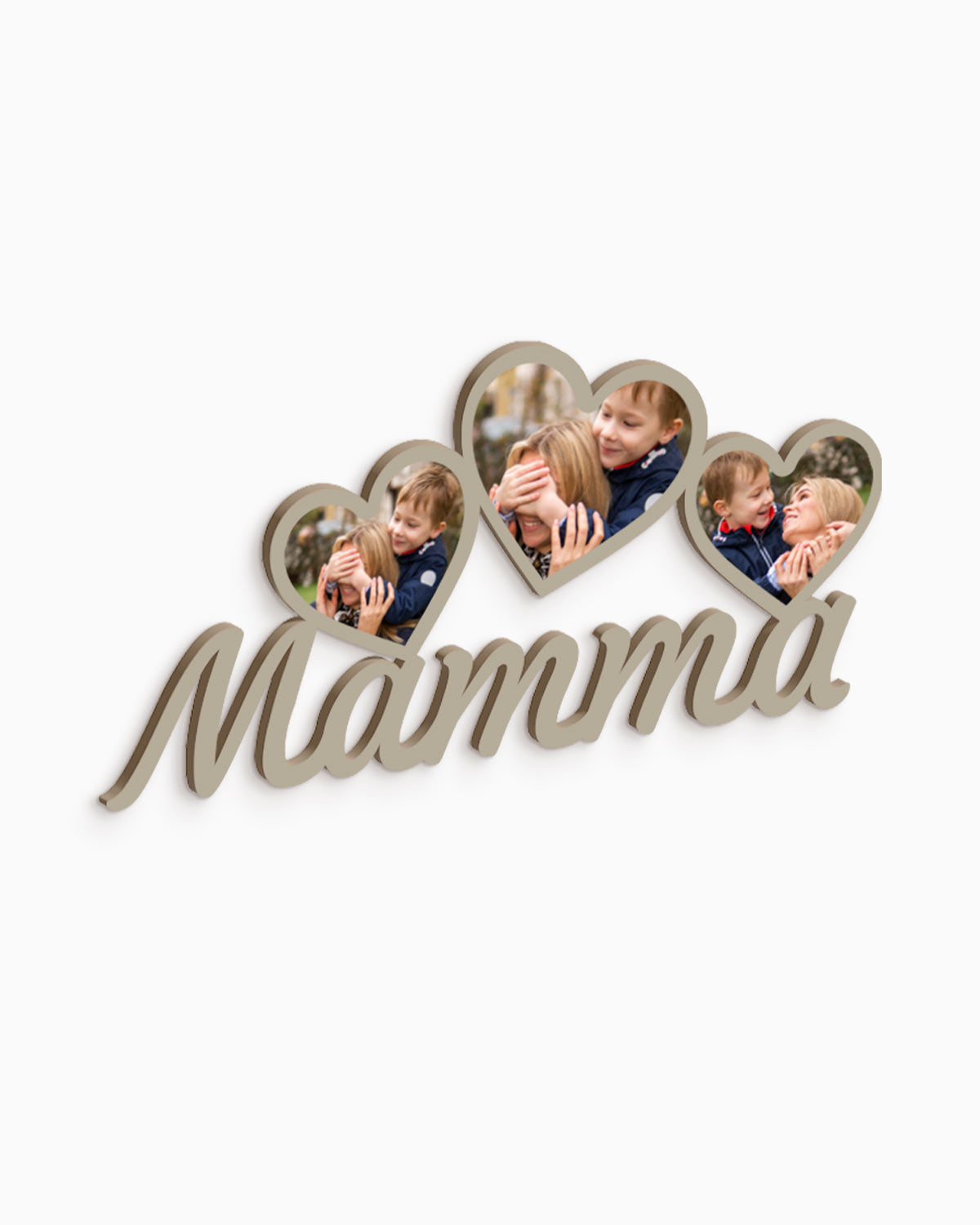 Tavoletta Mamma foto cuori