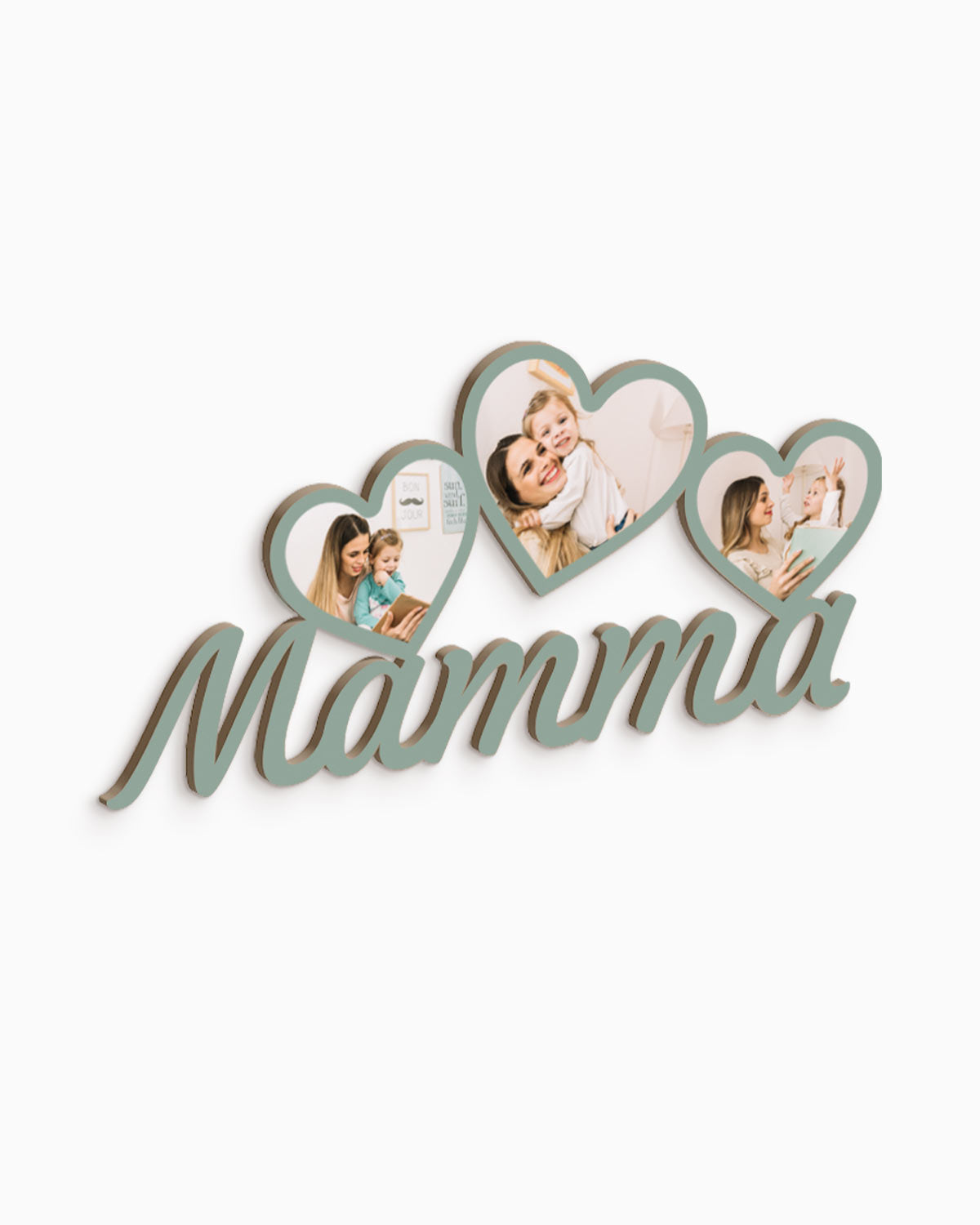 Tavoletta Mamma foto cuori