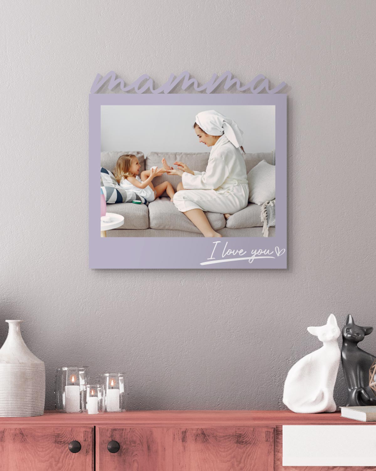 Tavoletta Personalizzata Mamma I love you